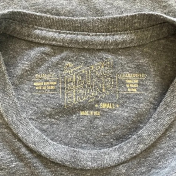 Original Retro Brand | San Diego State SDSU Aztecs Vintage Tri-Blend Tee, Size S - Picture 7 of 8